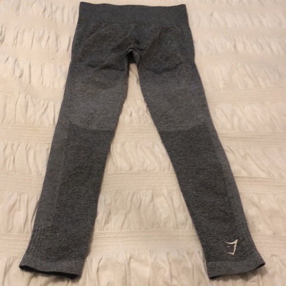 Gymshark OG Gray Ombre Leggings Size Small - Picture 7 of 9